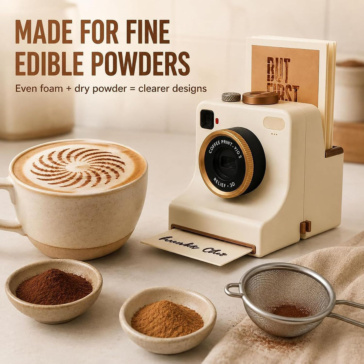 Dracora Creative Coffee Art Maker