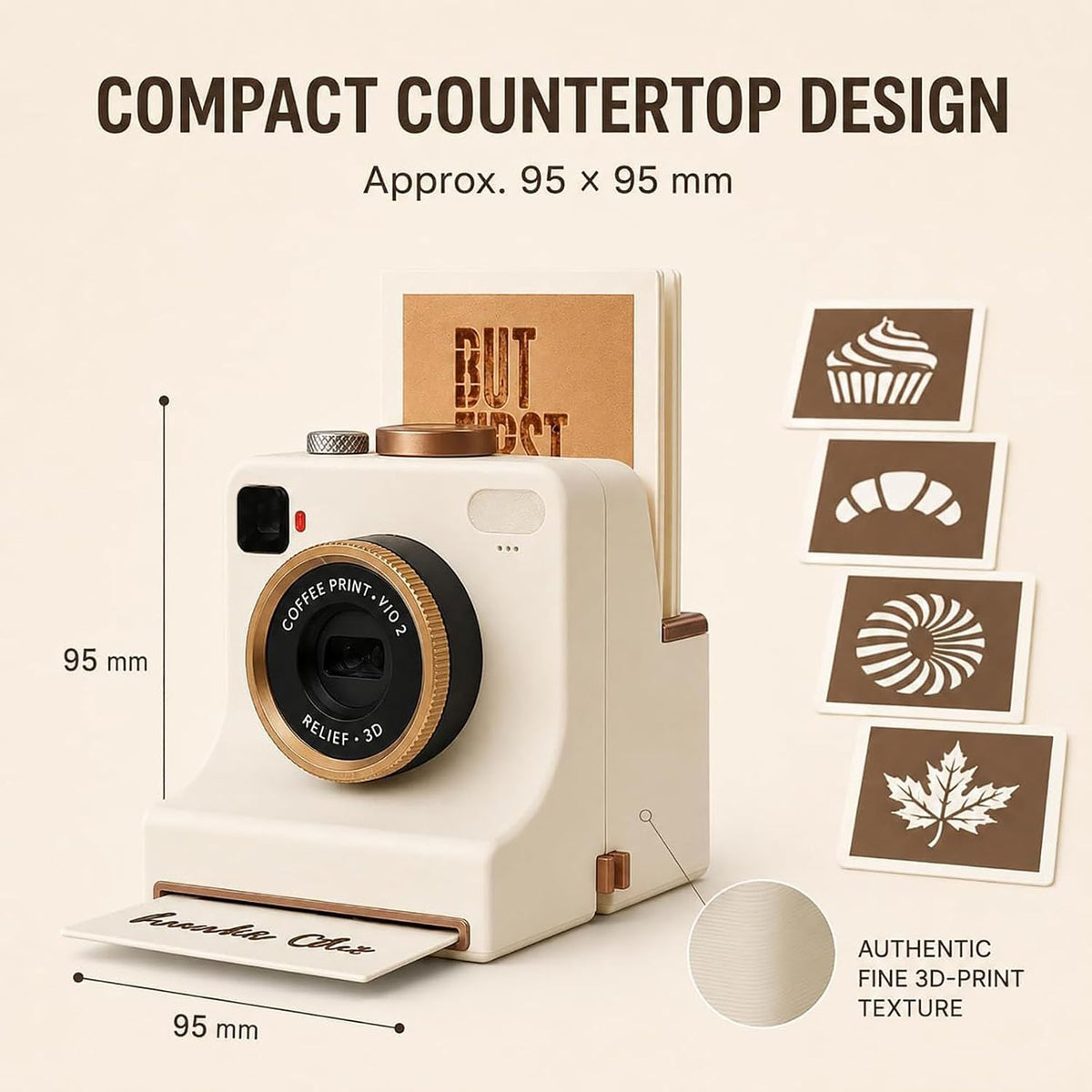 Dracora Creative Coffee Art Maker
