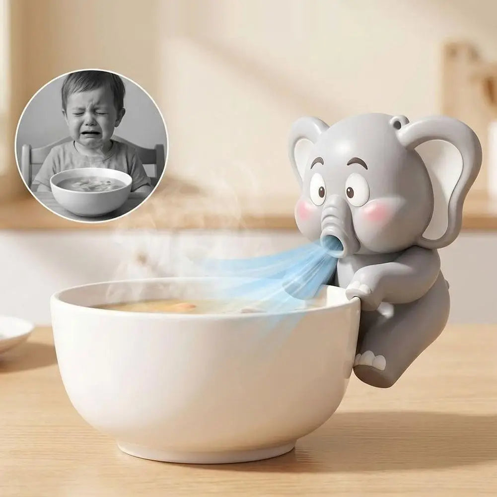 Portable Elephant Baby Food Cooler Fan