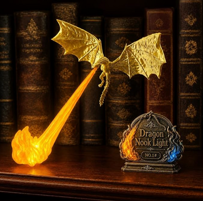 Enchanted Dragon Book Nook Light